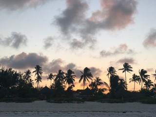 Zanzibar, zachód słońca