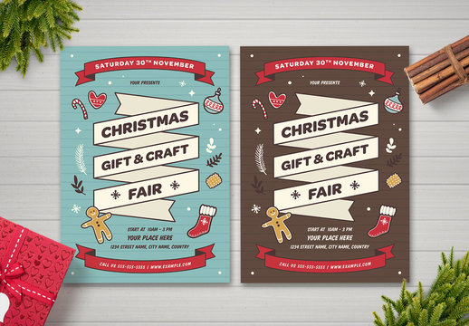 Christmas Fair Flyer Layout