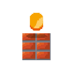 pixel video game
