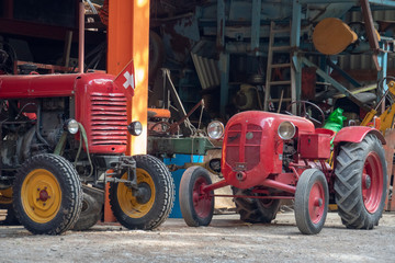 Traktoren, Oldtimer Landwirtschaftsmaschinen