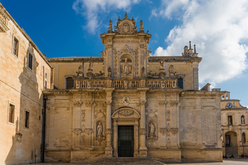 Fototapeta na wymiar Dom von Lecce; Apulien; Italien