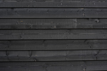 Black wood background pattern horizontal planks