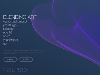 Futuristic user interface. UI Technology background vector