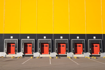 innovative logistic warehouse complex. Excellent solution for storing, sorting and transporting...