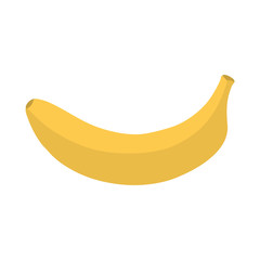 Yellow banana icon