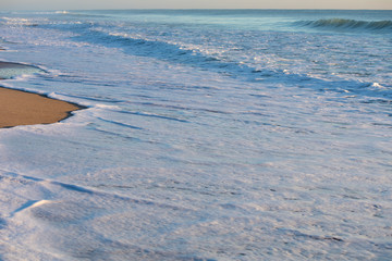 Beautiful shoreas it ebbs and flows