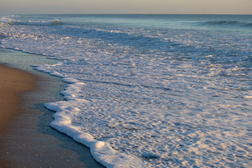 Beautiful shoreas it ebbs and flows
