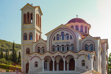 Fototapeta na wymiar Saint George Church in Aegean Macedonia near Asprovalta, Greece.