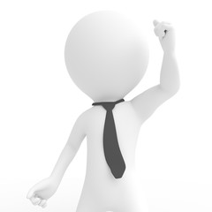 Businessman with a tie