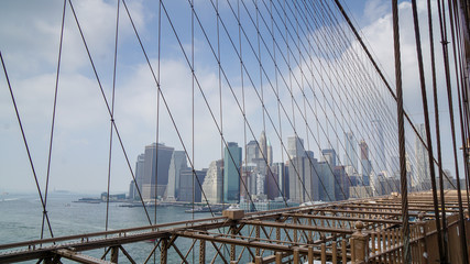 Obraz premium New York - Brooklyn Bridge