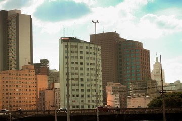 Fototapeta premium Paisagem Urbana