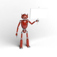 Robot doing different activities