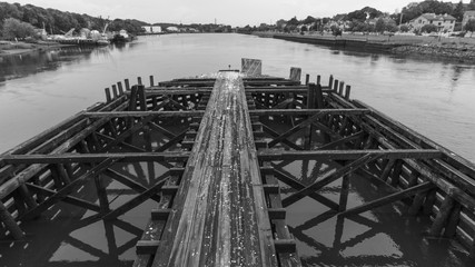 bridge over the river