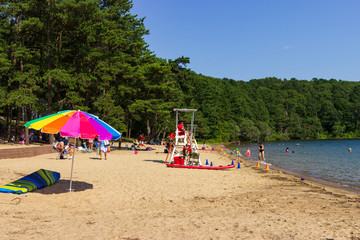 umbrellas on the beach