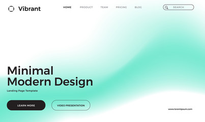 Vibrant gradient background