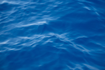 A wallpaper of the ocean 's surface - deep blue sea