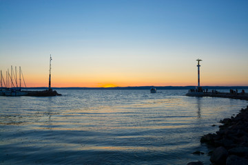 Lake Balaton Sunset 