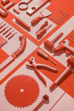 Hardware/Tool kit composition.