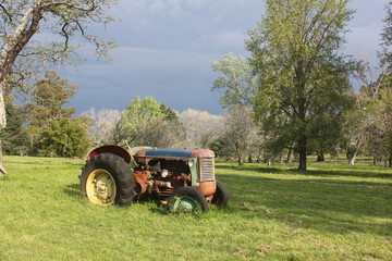 Viejo tractor, juego de ni&ntilde;os