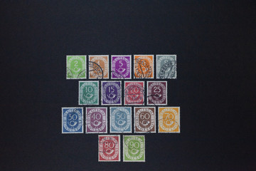 Posthorn Briefmarken