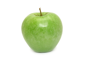 Green apple isolated on white background
