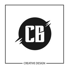 Initial Letter CB Logo Template Design