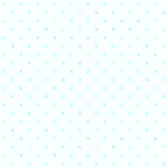Cyan square pattern. Seamless vector