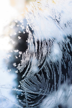 Beautiful Frost Macro