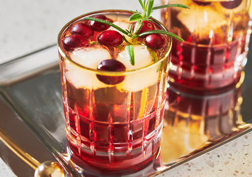 Cranberry Whiskey Cocktail