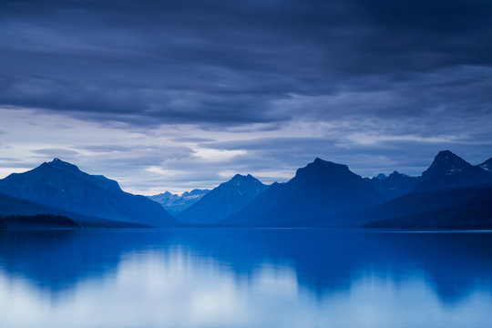 Serene Lake McDonald, Glacier NP