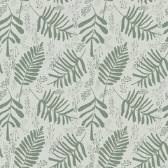 Fototapeta premium Sophisticated vector floral seamless pattern design