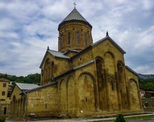 Fototapeta na wymiar Mtskheta Samtavro Church Main View