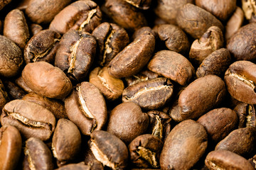 Freshly roasted coffee