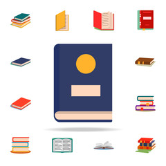 book flat icon. Book icons universal set for web and mobile
