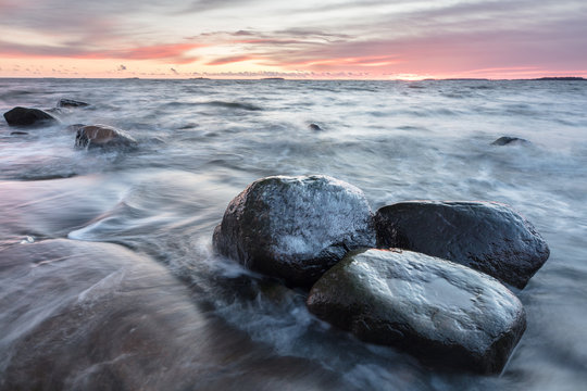 Evening by the sea
