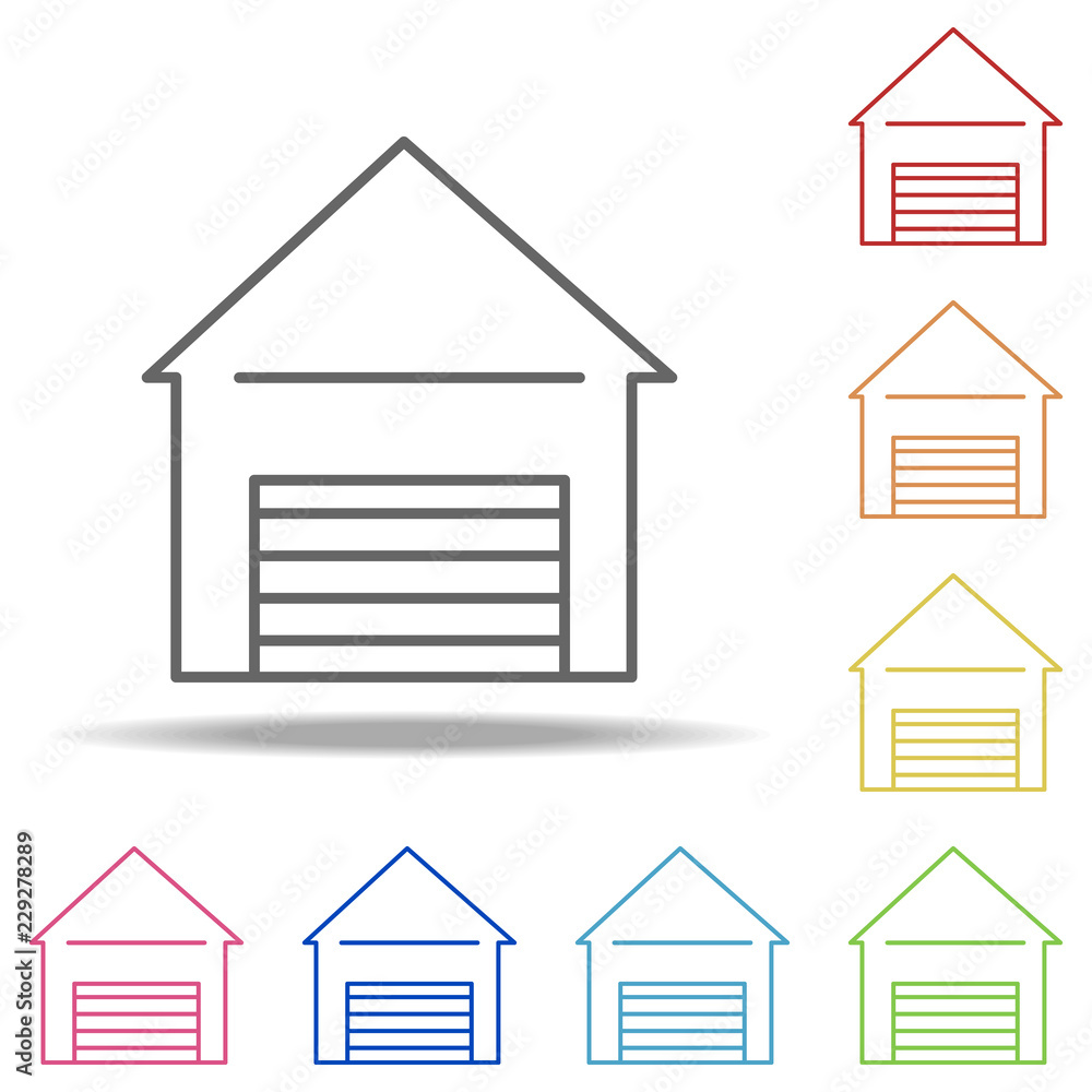 Aufkleber lighthouse icon. elements of building landmarks in multi color style icons. simple icon for websites