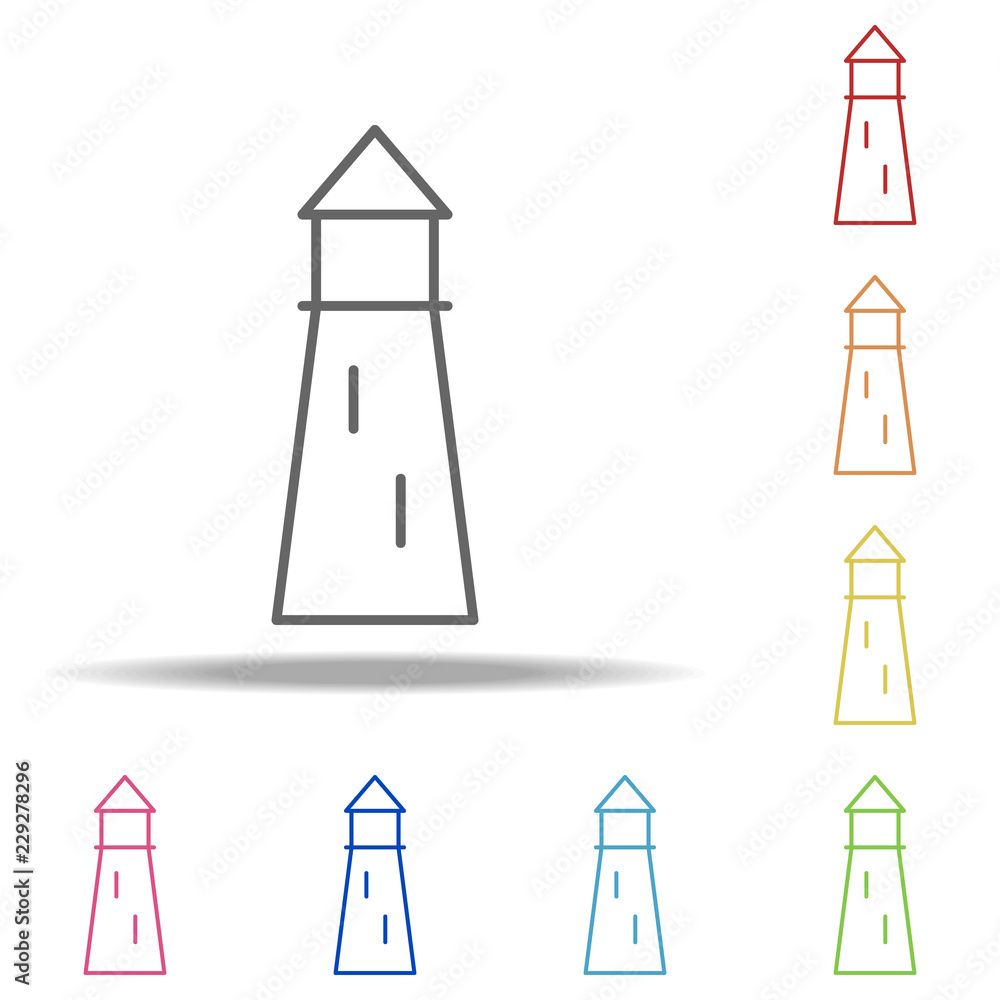 Poster house demolition icon. elements of building landmarks in multi color style icons. simple icon for we