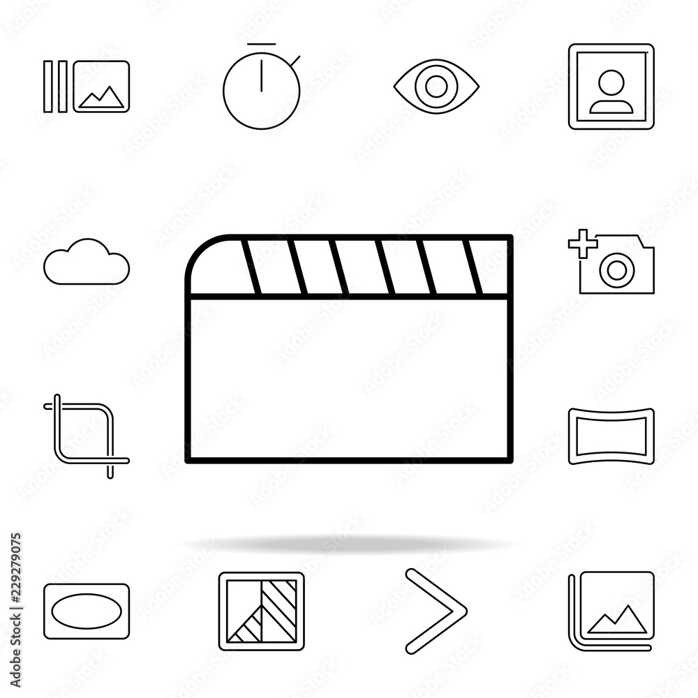 Poster rotate sign icon. image icons universal set for web and mobile