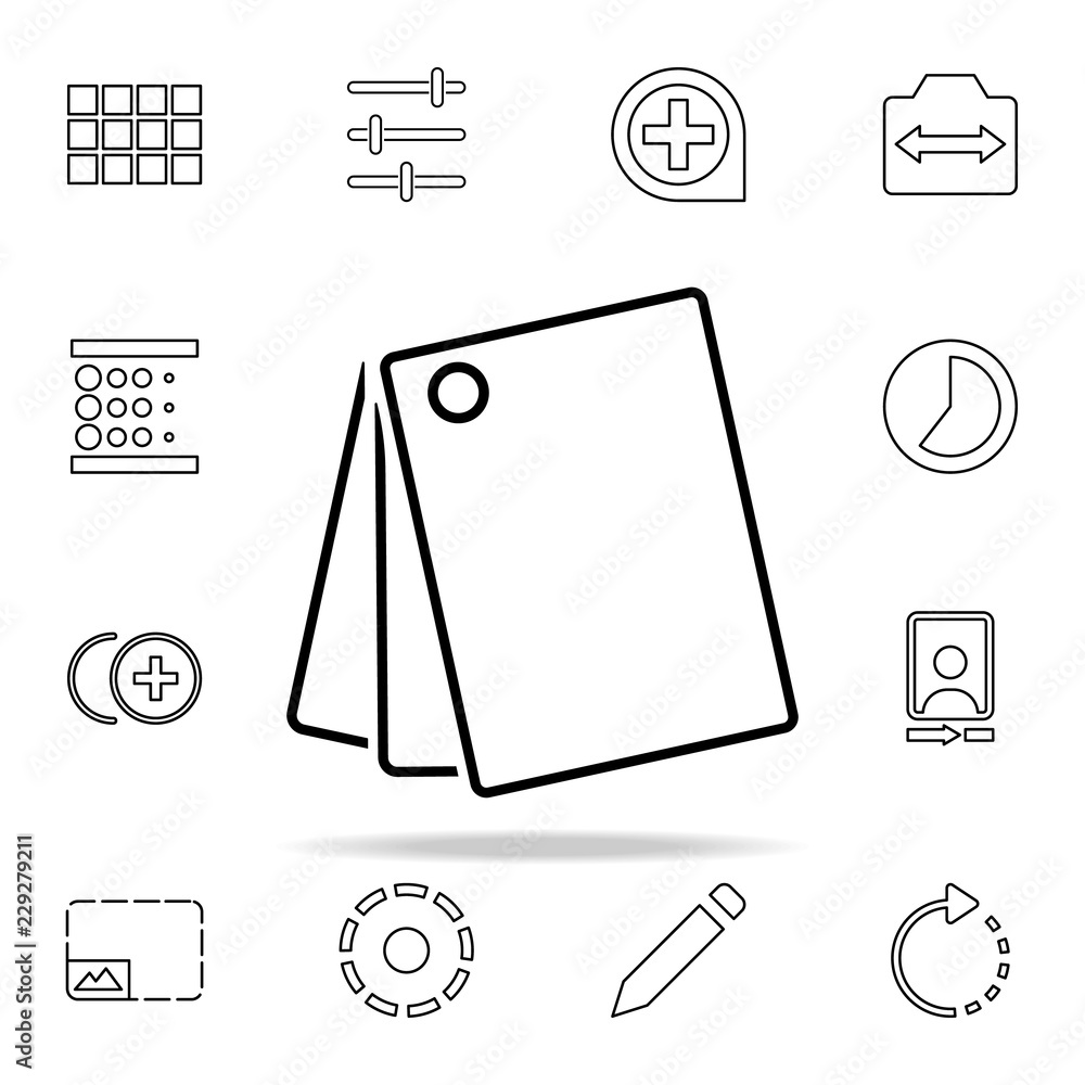 Poster incandescent sign icon. image icons universal set for web and mobile