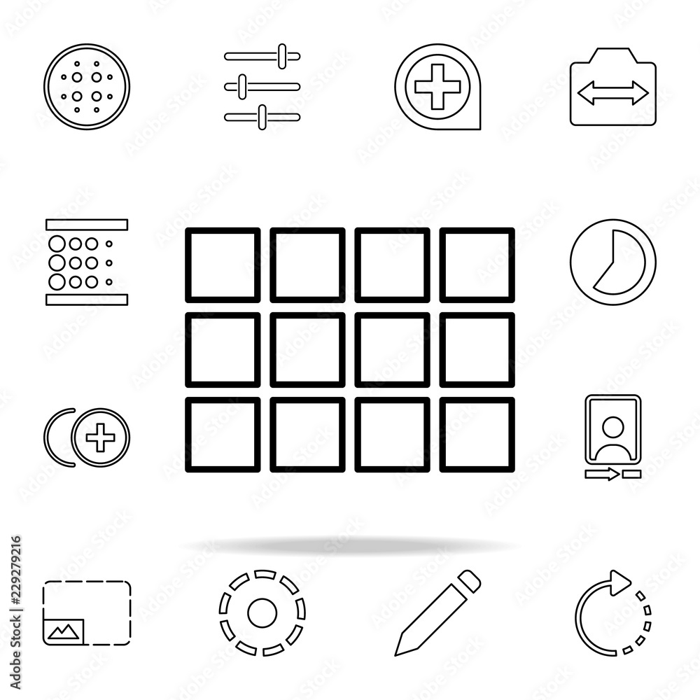 Aufkleber switch video sign icon. image icons universal set for web and mobile