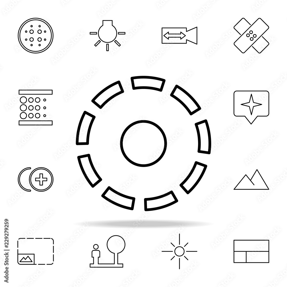Poster frame sign icon. image icons universal set for web and mobile