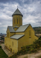 Fototapeta na wymiar Tbilisi Narikala Church Back View