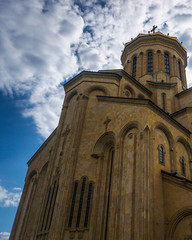 Tbilisi Sameba Cathedral Back View