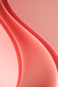 Pink waves paper design