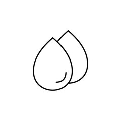drop icon. Element of medicine for mobile concept and web apps icon. Thin line icon for website design and development, app development. Premium icon