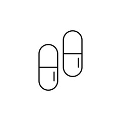 drugs medicine icon. Element of medicine for mobile concept and web apps icon. Thin line icon for website design and development, app development. Premium icon