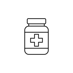 drugs icon. Element of medicine for mobile concept and web apps icon. Thin line icon for website design and development, app development. Premium icon