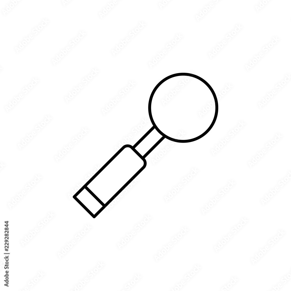 Poster mirror icon. element of medicine for mobile concept and web apps icon. thin line icon for website de