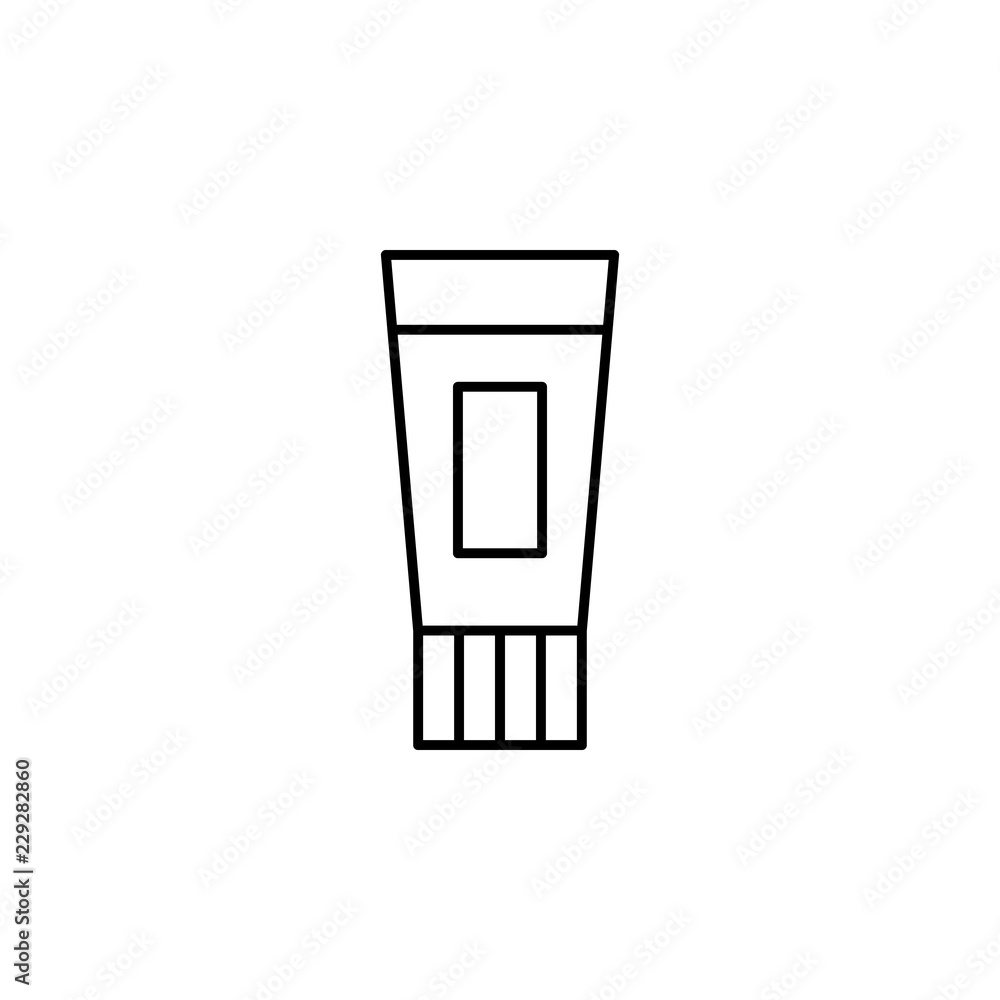 Aufkleber ointment icon. element of medicine for mobile concept and web apps icon. thin line icon for website 