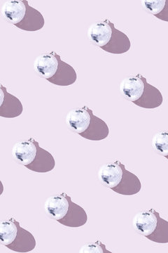 Disco ball pattern background